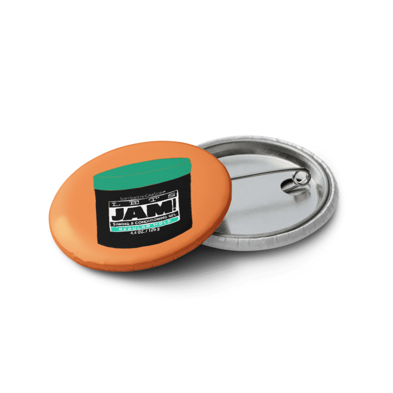 Let’s Jam Hair Gel Button Pin